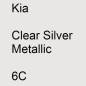 Preview: Kia, Clear Silver Metallic, 6C.